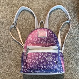 Authentic Disney Parks Ombre Icons Loungefly